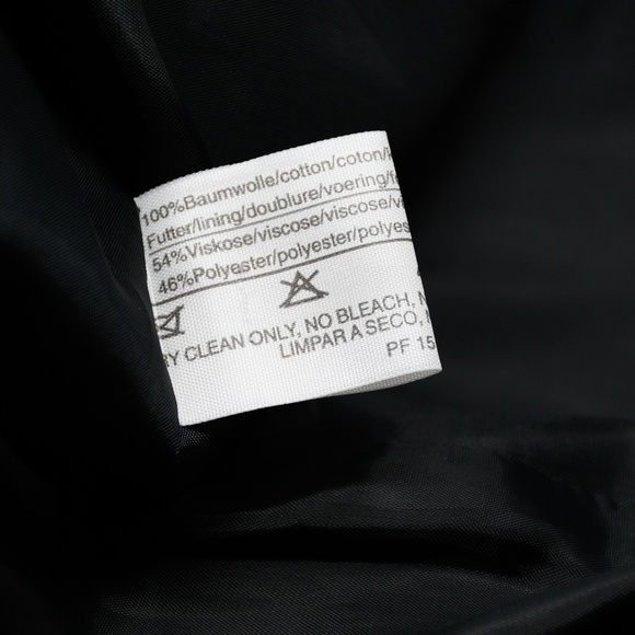 LOUIS FERAUD Rusty Bronze and Black Cotton Jacket Blazer US 14 Made in Germany - Picture 8 of 9